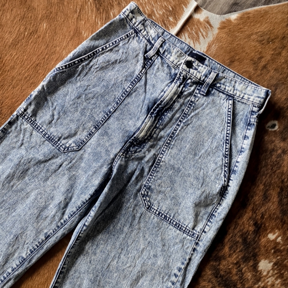 MOTHER Wrapper Patch Springy Ankle Jeans - Picture 3 of 9
